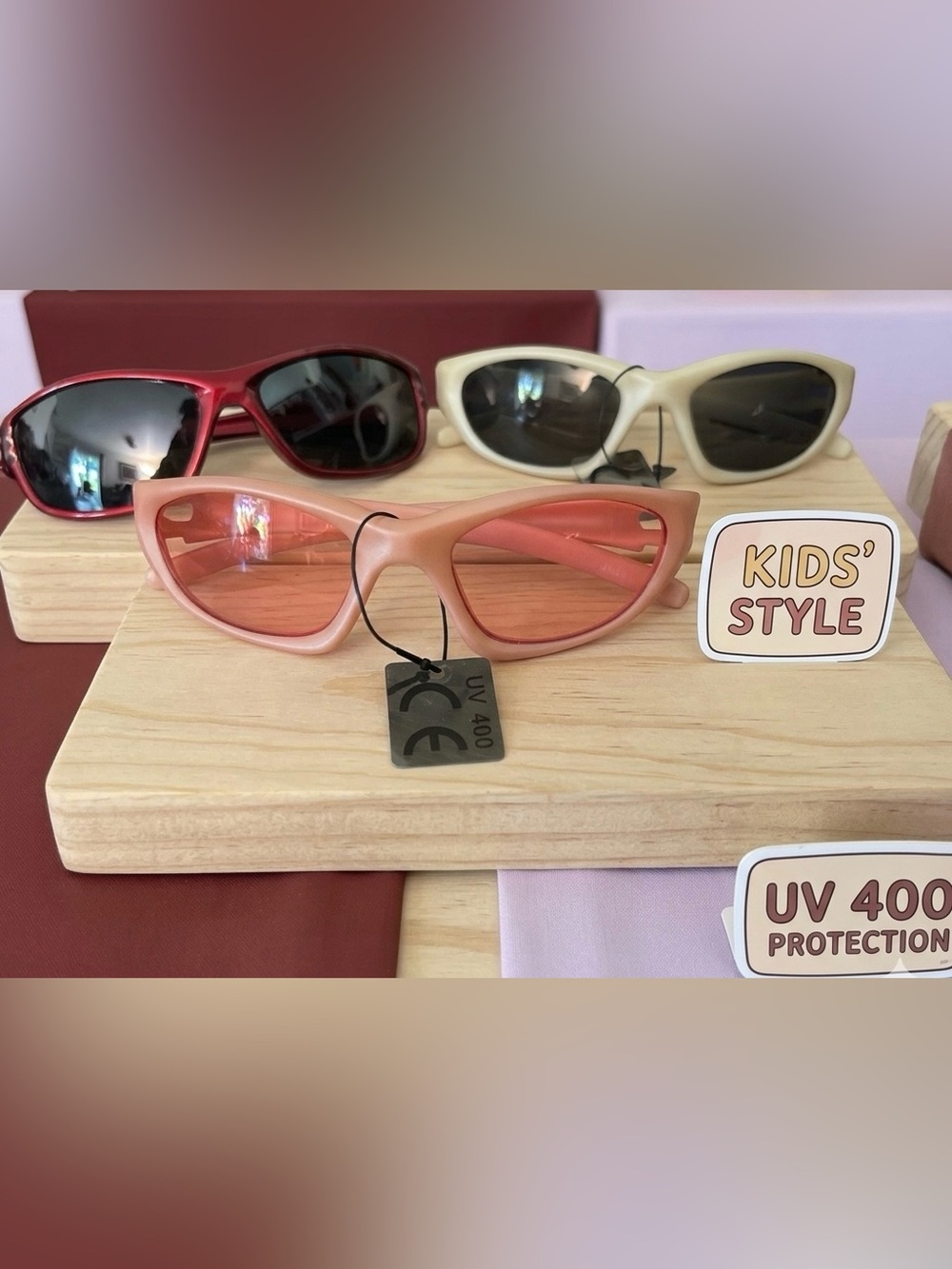 💜 Selling for Women of Virtue- Fashion Kids Sunglasses with UV400 Protection